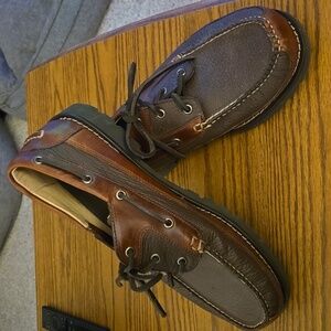 LL Bean leather loafers